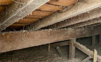 Isolation thermique en ouate de cellulose