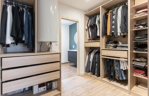 Création d'une suite parentale à la Haye-Fouassière - création dressing