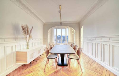 salle de vie rénovée