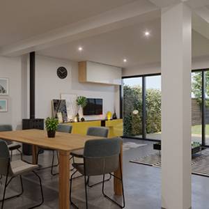 Rénovation intégrale d'une maison à Nantes - Mattia Montecorboli - La Maison Des Architectes