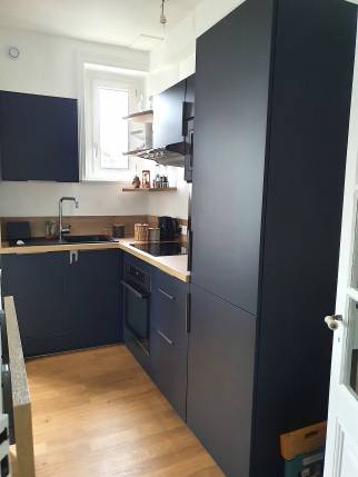 Rénovation d'une maison à Dinard (partie cuisine)