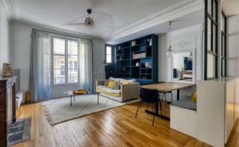 Salon rénové - Croissy-sur-Seine