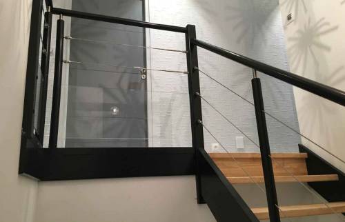 Création d'un escalier sur mesure près d'Aix-les-Bains