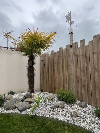 Aménagement jardin sec à Angoulins