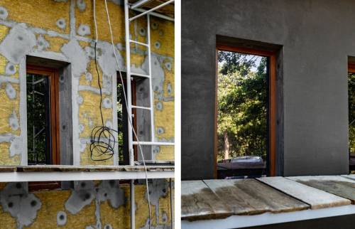 Avant apres isolation