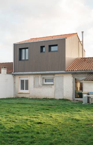 Création d'une surélévation à Vertou