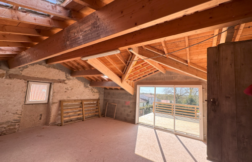 Rénovation d'une bâtisse au sud de Nantes pour créer 5 gîtes