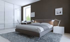 chambre rénovée à Vouneuil-sous-Biard (86)