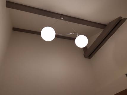 Peinture des rampants, mise en place de luminaires à Guebwiller