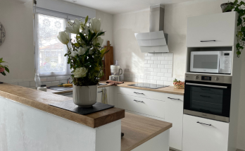 Rénovation d'une maison à Bouguenais - changement de la cuisine