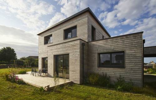 Maison bardage en bois