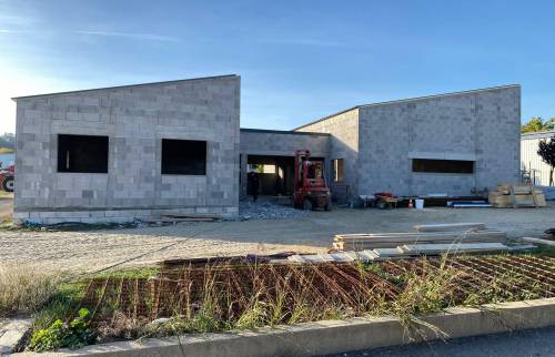 Vue exterieur d'une contruction en BETOTHERM