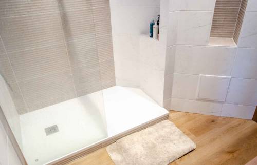 Salle de douche terminée