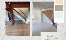 Escalier Avant/Après