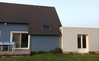 Création d'une extension en bois à Caen