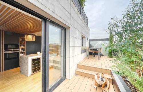 Aménagement d'une terrasse 