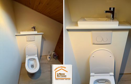 travaux rénovation Praz-sur-Arly, rénovation maison alpine, amélioration luminosité intérieur, rénovation étage chalet, projet rénovation montagne