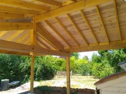 Construction de charpente bois