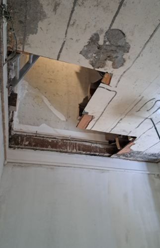 Ouverture d'une 2e trémie