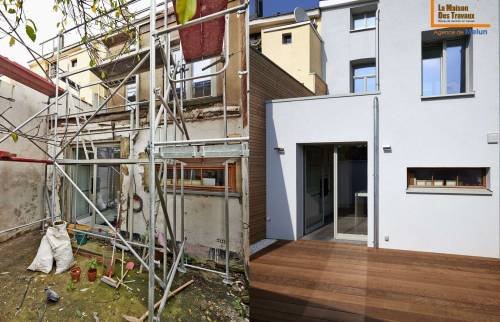 Extension de terrasse à La Rochette