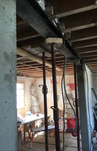 ouverture d'un mur porteur