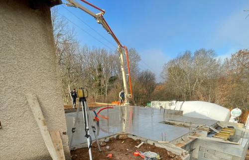 1er étage en construction