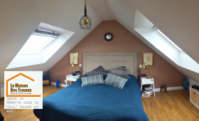 Pose de Velux près d’Ézy-sur-Eure, apportant lumière naturelle dans des combles rénovés.