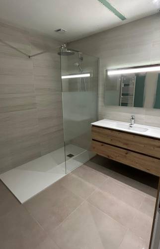 Salle de bain rénovée