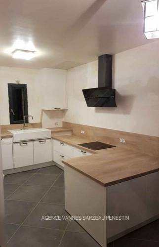 Rénovation de la cuisine d'une maison entièrement rénovée à Sarzeau (56370)