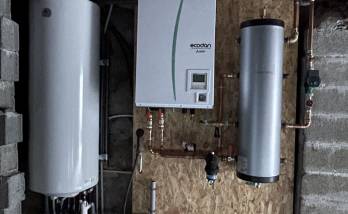 Travaux de rénovation énergétique avec installation d'une pompe à chaleur air-eau - Glun 07300