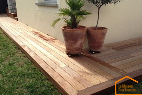 pose terrasse bois
