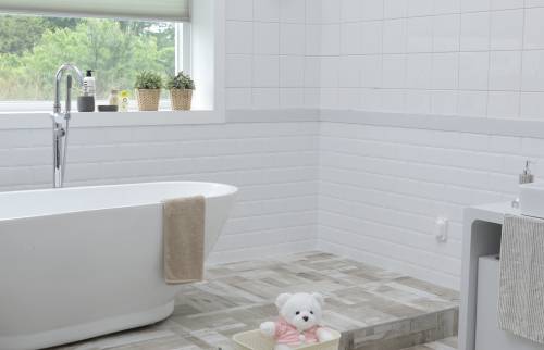 Salle de bain rénovée et isolée 