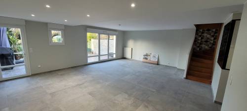  Rénovation de séjour avec nouveau revêtement de sol intérieur - Brie-Comte-Robert 77170