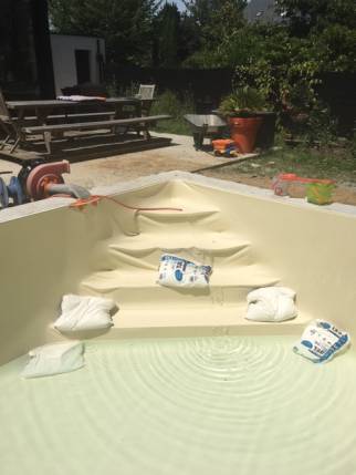 Mise en eau de la piscine - Nantes 44