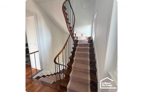 Escalier vitrification 