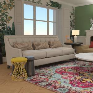 Salon Pour Une Maison - Adelina Zakiev - La Maison Des Architectes