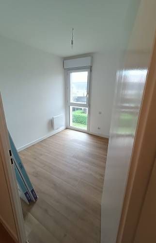 remplacement du sol en parquet bois massif