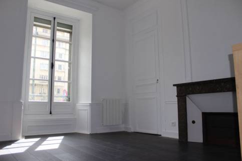 rénovation du salon d'un appartement