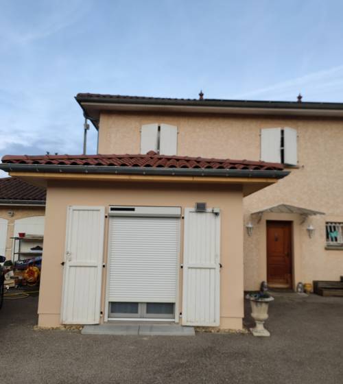 Construction d'une extension en bois à Saint-Chef : Projet Mélèze 2