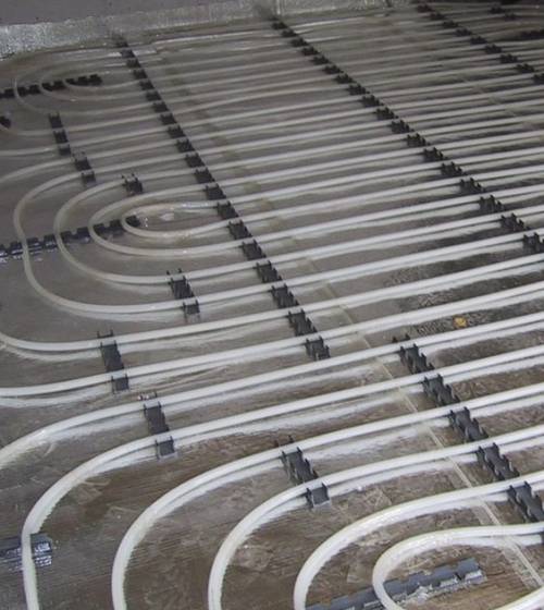 installation chauffage au sol pompe à chaleur