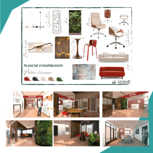 Réaménagement d'un showroom et des bureaux - Aroua BEN HASSEN - La Maison Des Architectes