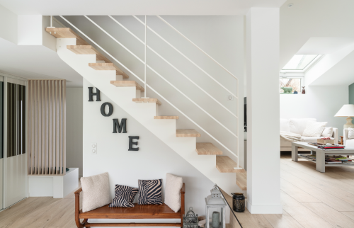 Création d'une extension et rénovation complète maison à Vertou