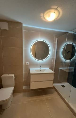 Salle de bain rénovée à Royan
