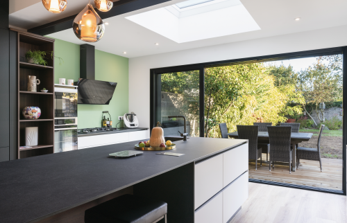 Rénovation complète d'une maison avec extension de 15 m²