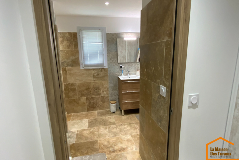  salle de bain extension