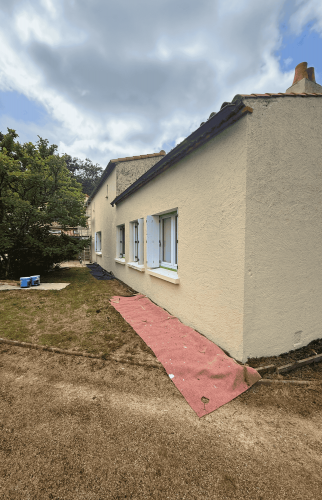 Ravalement de façade à Rouans 3