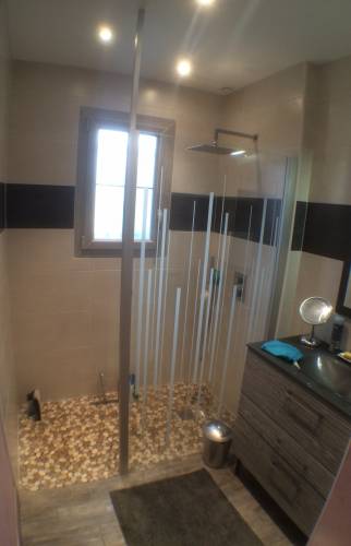 Receveur en galets à BAUZY (41)