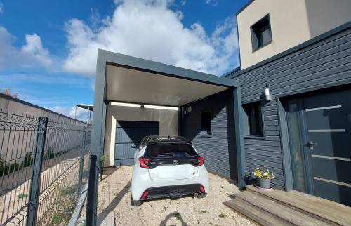 Carport aluminium 4 x 4 ml