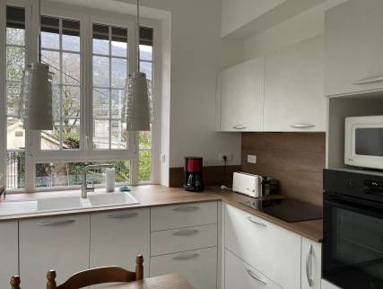 De multiples rangements dans la nouvelle cuisine