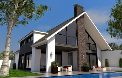 Rénovation de maison avec piscine 